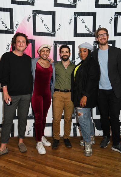 James Clements, Xavier Reyes, Will Shish, Kathryn Allison, and Sam Hood Adrian Photo