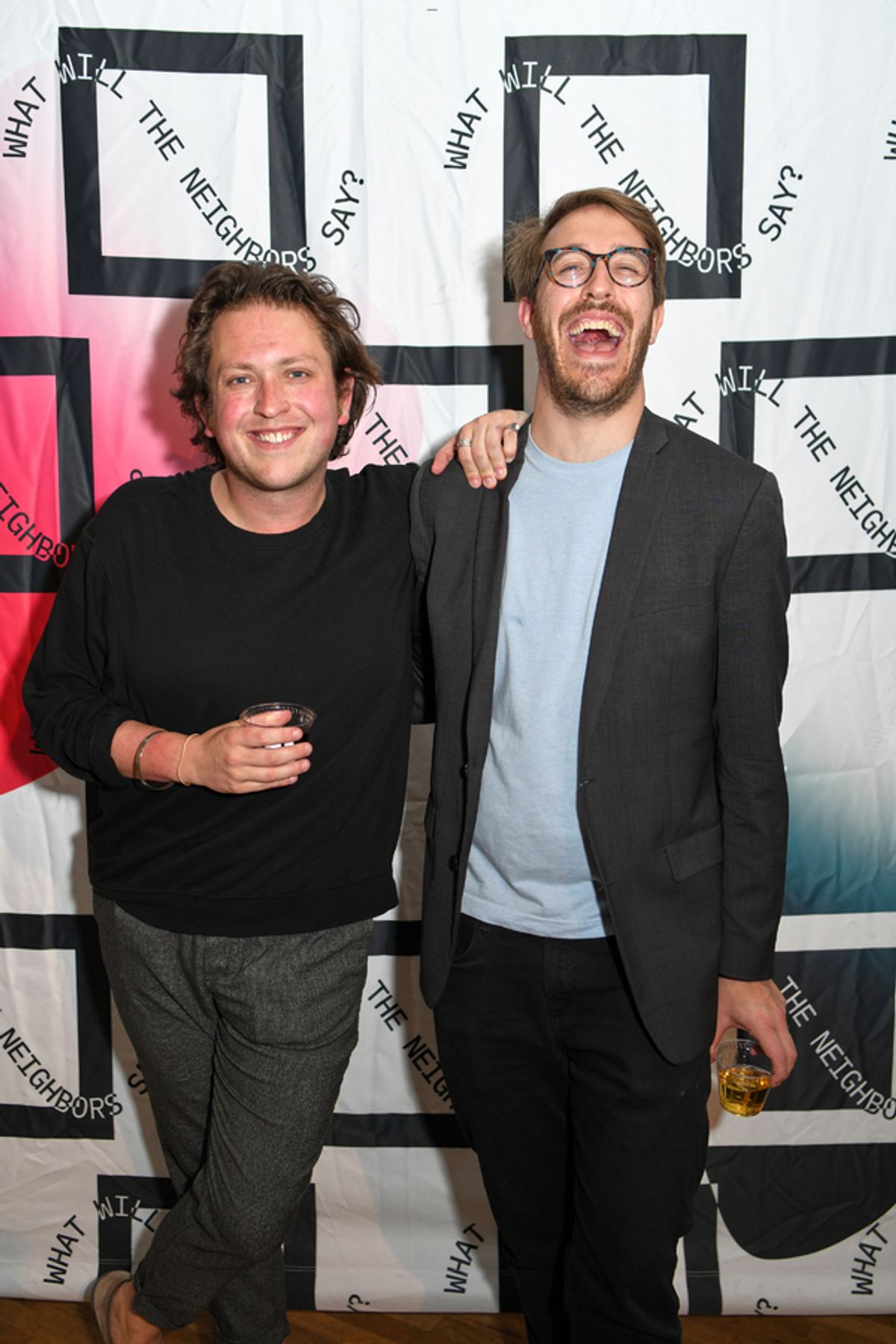 James Clements and Sam Hood Adrian at 