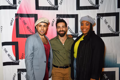 Xavier Reyes, Will Shish, and Kathryn Allison Photo