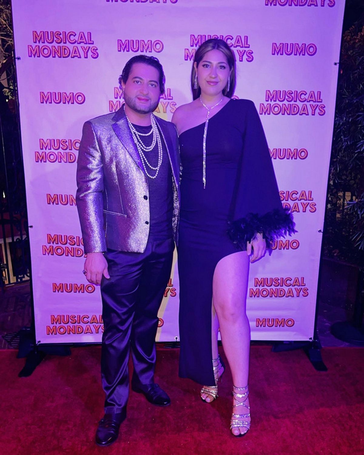 Walid Chaya and Rawan Chaya at 