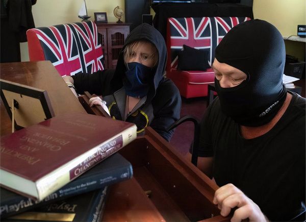 Sarah Christiner and Phil Barnett Photo