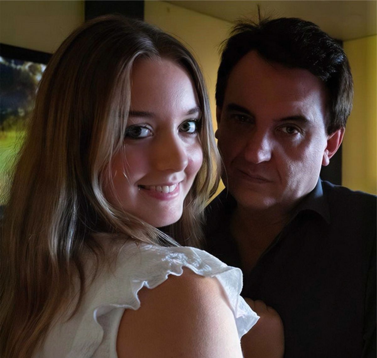 Chris Thomas and Melissa Humphries at 