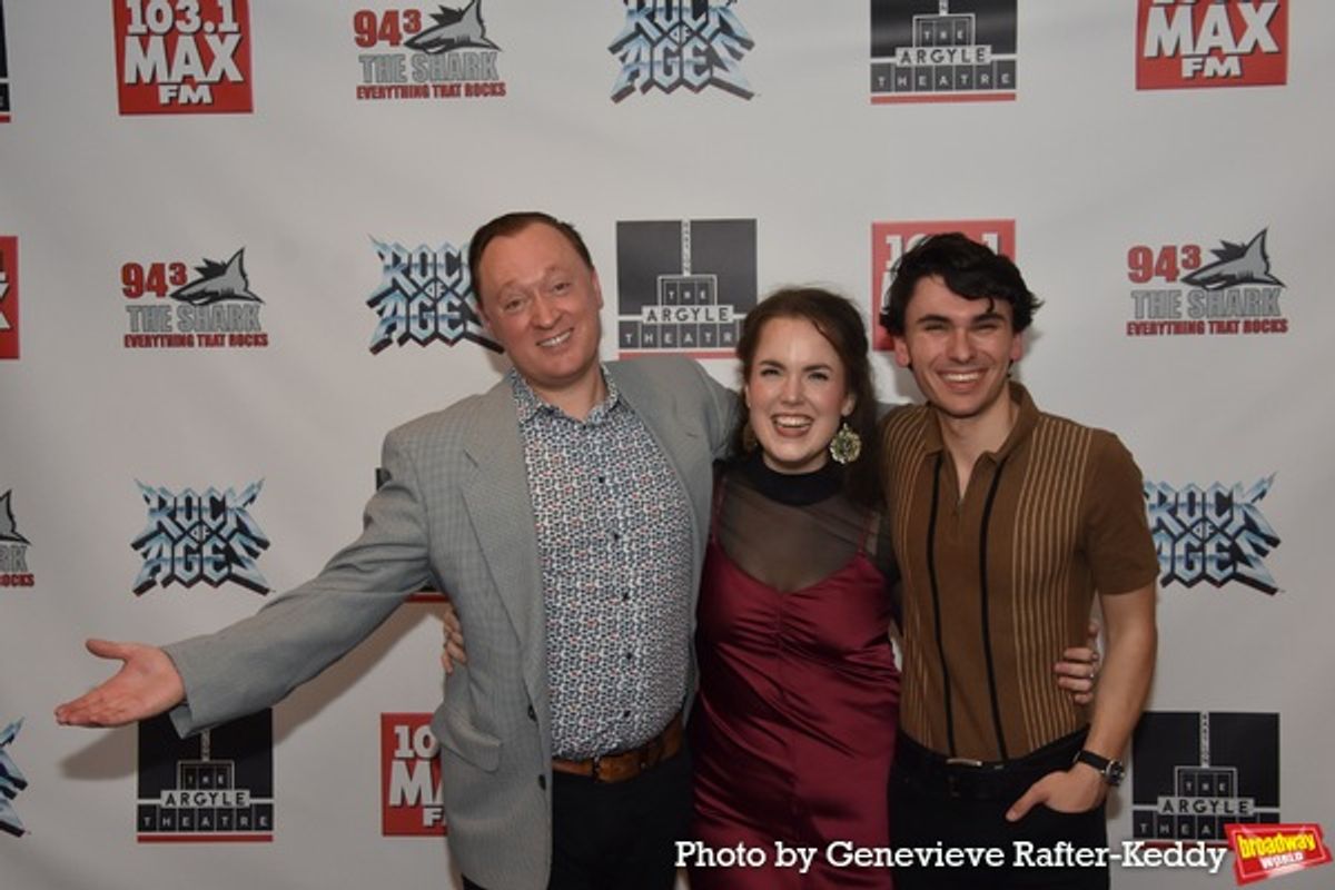 Kevin Dennis, Madison Baker and Jacob Higdon at 