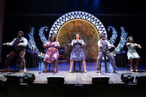 David Robbins, Colleen Longshaw, Jessie Cope Miller, Tyrick Wiltez Jones and Brittney Photo