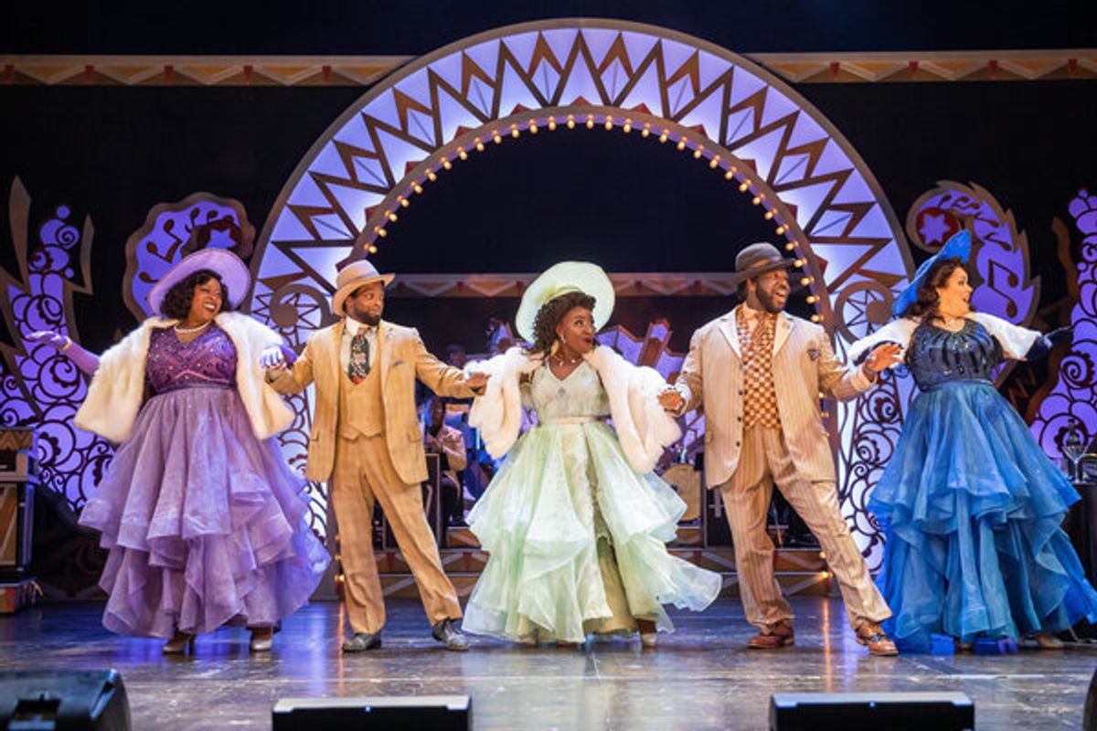 Colleen Longshaw, Tyrick Wiltez Jones, Brittney Mack, David Robbins, and Jessie Cope Miller at 