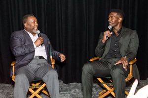 Wendell Pierce, Khris Davis @ BroadwayWorld Wendell Pierce, Khris Davis Photo