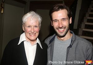 Glenn Close and John Behlmann Photo