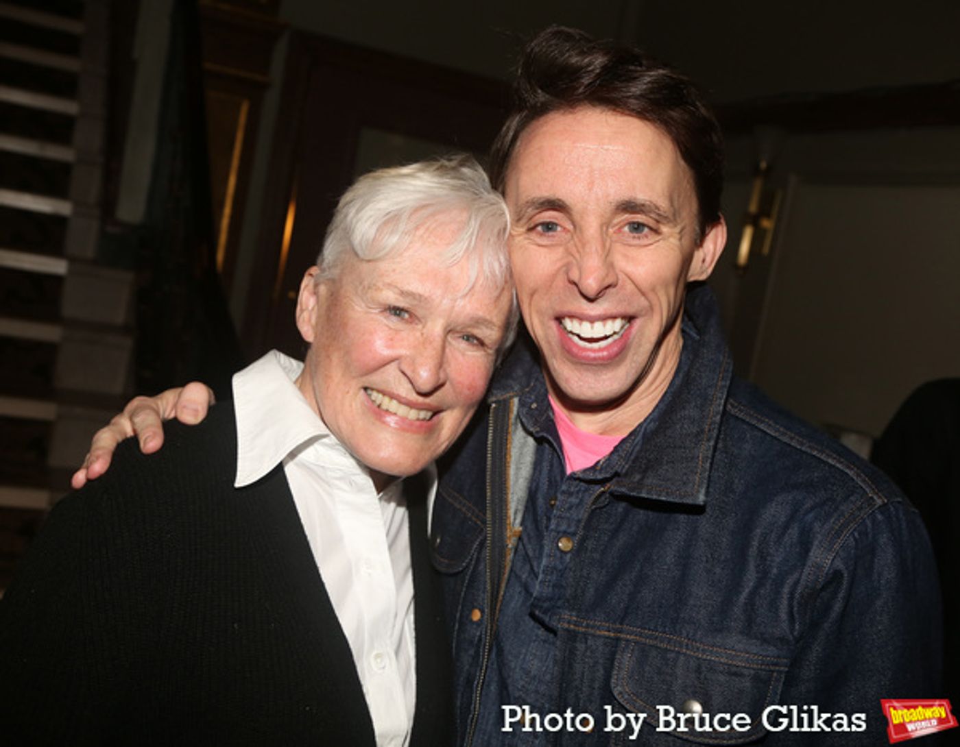 Photos: Glenn Close Visits SHUCKED on Broadway  Image
