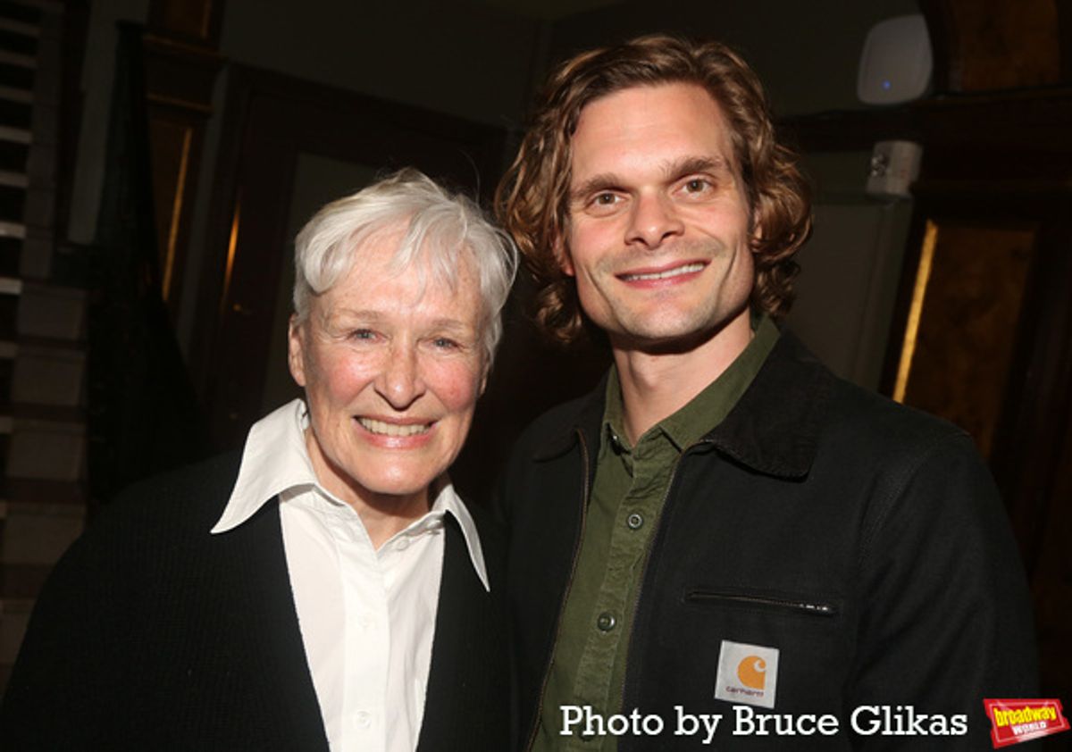 Glenn Close and Andrew Durand at 