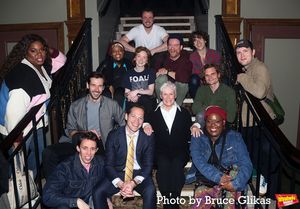 Glenn Close, Producer Mike Bosner & The Cast of "Shucked!" Photo