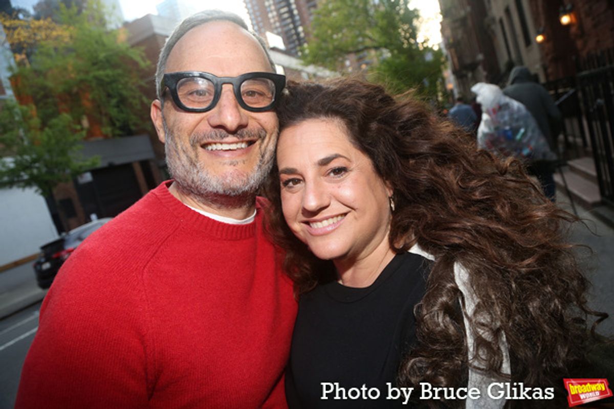 Judah Miller and Marissa Jaret Winokur at 