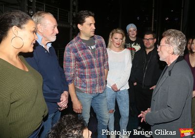 Linda Powell, Mark Jacoby, Will Swenson, Robyn Hurder, Frankie Valli & The cast of "A Photo