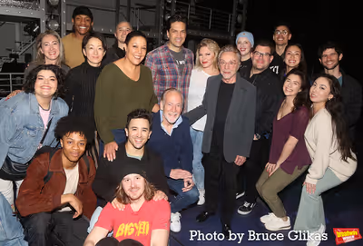 Frankie Valli & The cast of "A Beautiful Noise: The Neil Diamond Musical" Photo