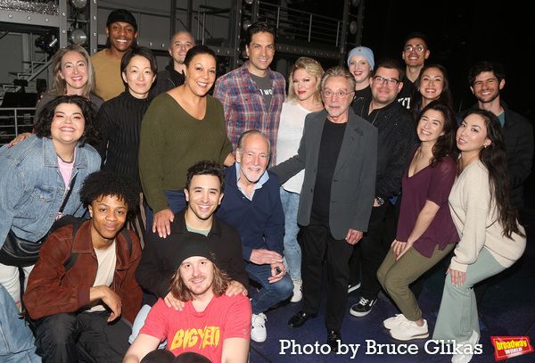 Frankie Valli & The cast of 
