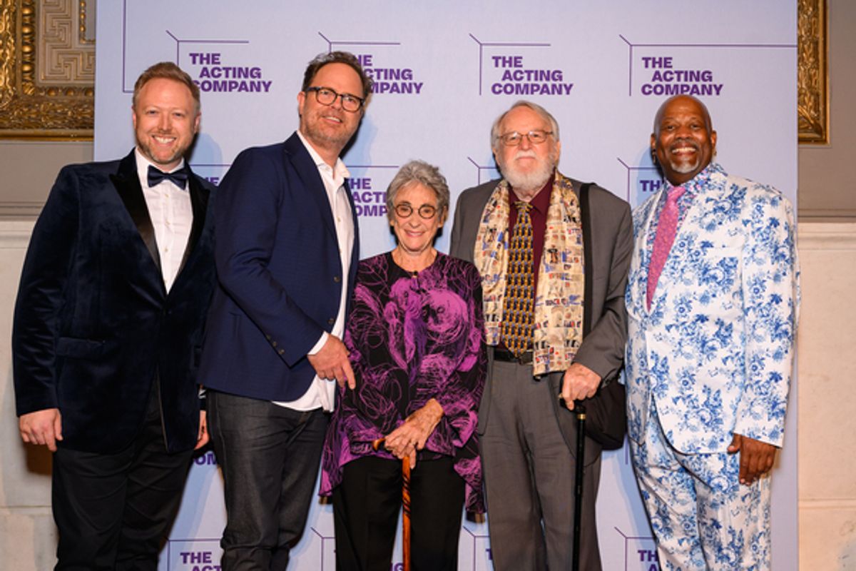 Erik Schroeder, Rainn Wilson, Margot Harley, Dakin Matthews, Kent Gash at 