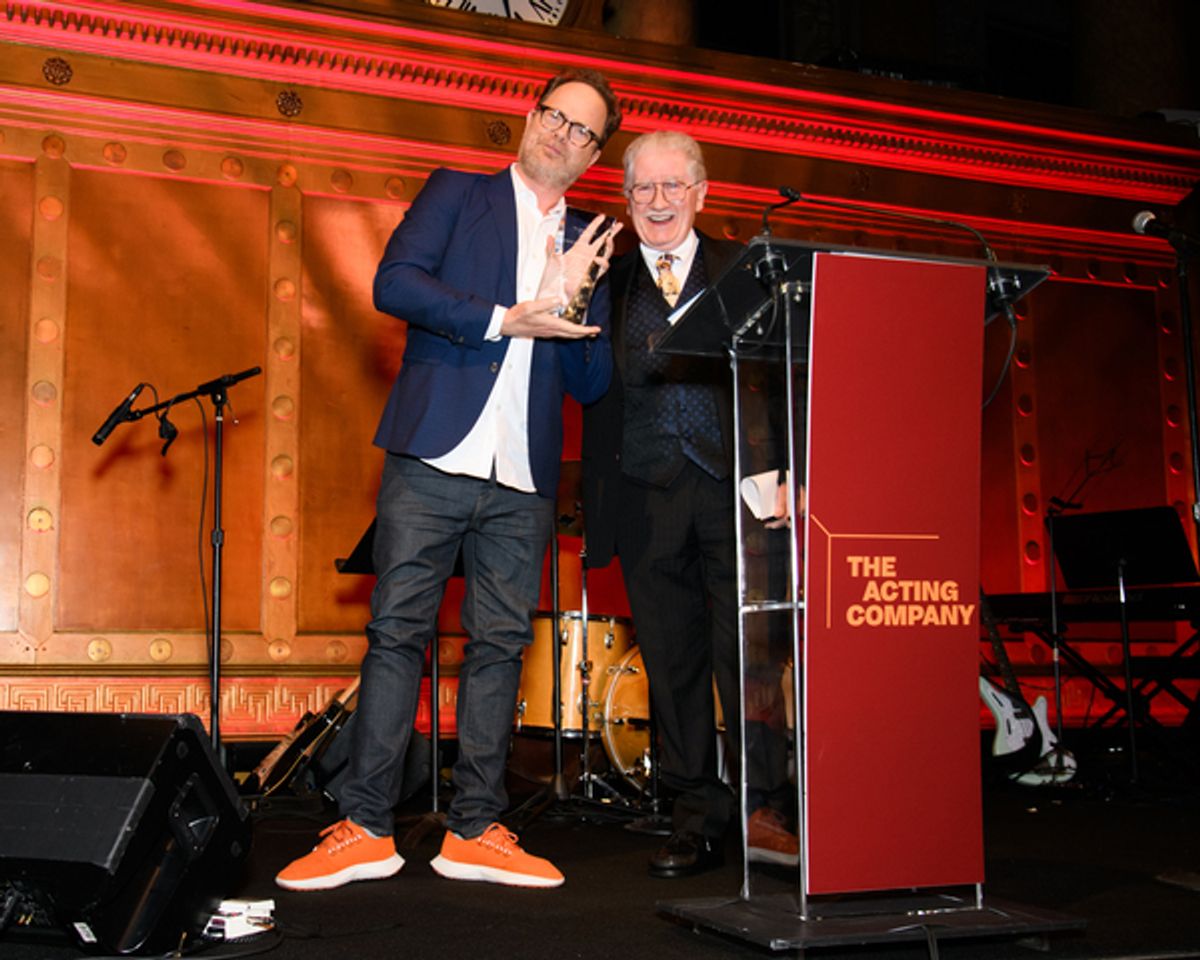 Rainn Wilson and Joe Dowling at 