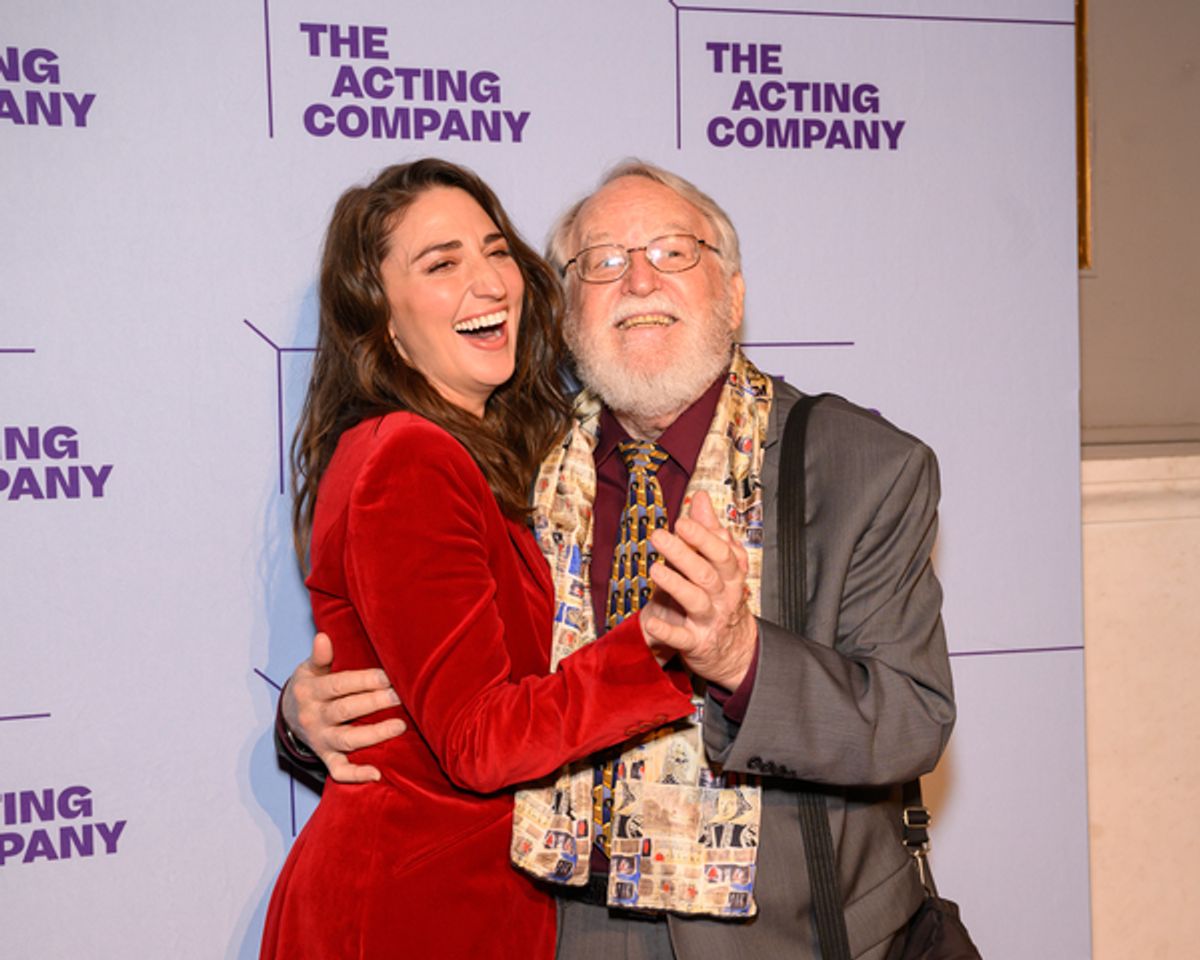 Sara Bareilles and Dakin Matthews at 