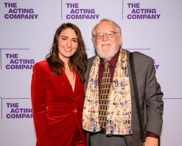 Sara Bareilles and Dakin Matthews Photo