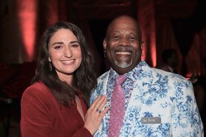 Sara Bareilles and Kent Gash @ BroadwayWorld Sara Bareilles and Kent Gash Photo