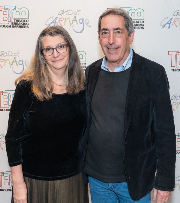 Carol Rosegg and Arnold Engelman Photo