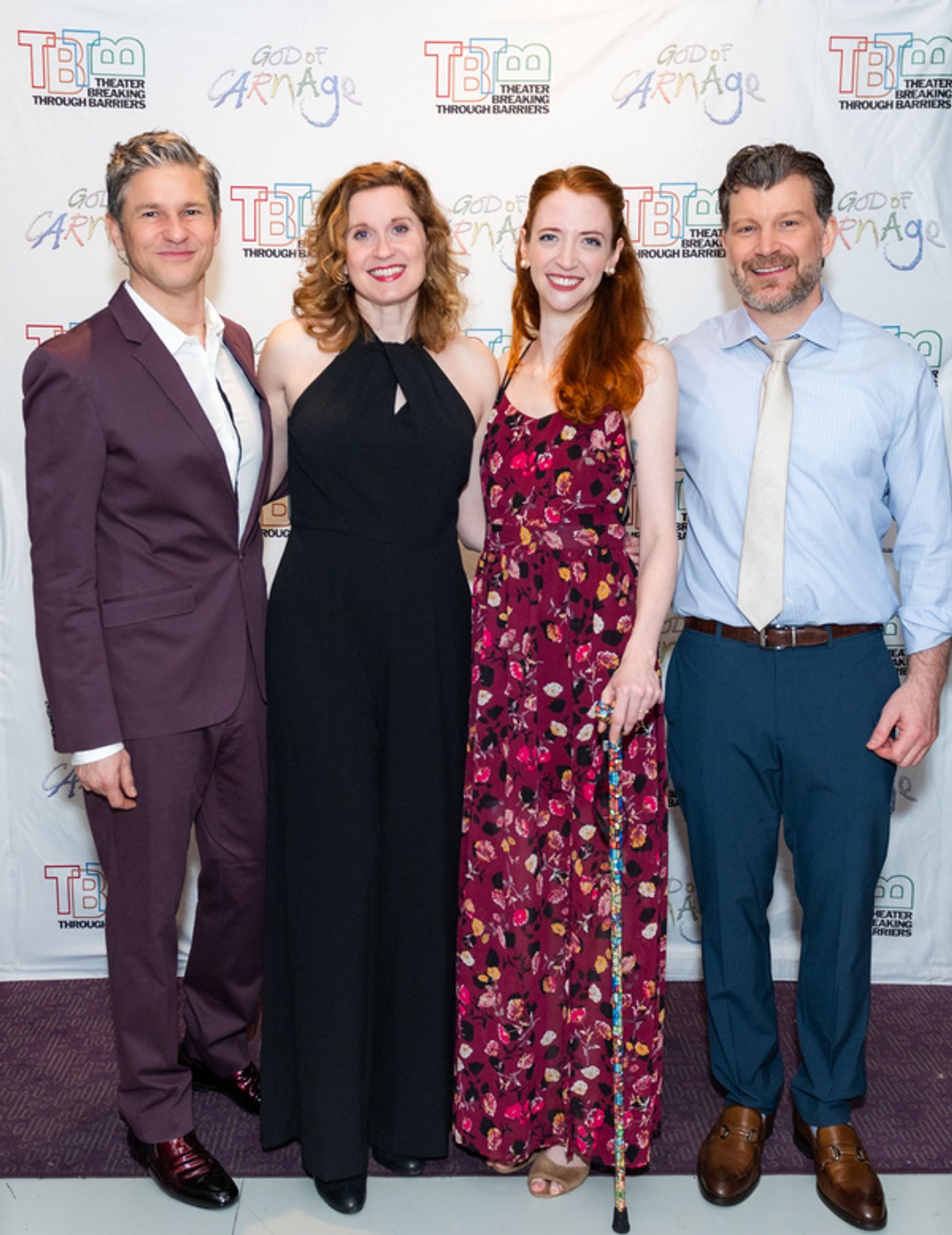 Photos: Go Inside Opening Night of GOD OF CARNAGE at Theater Breaking Through Barriers  Image