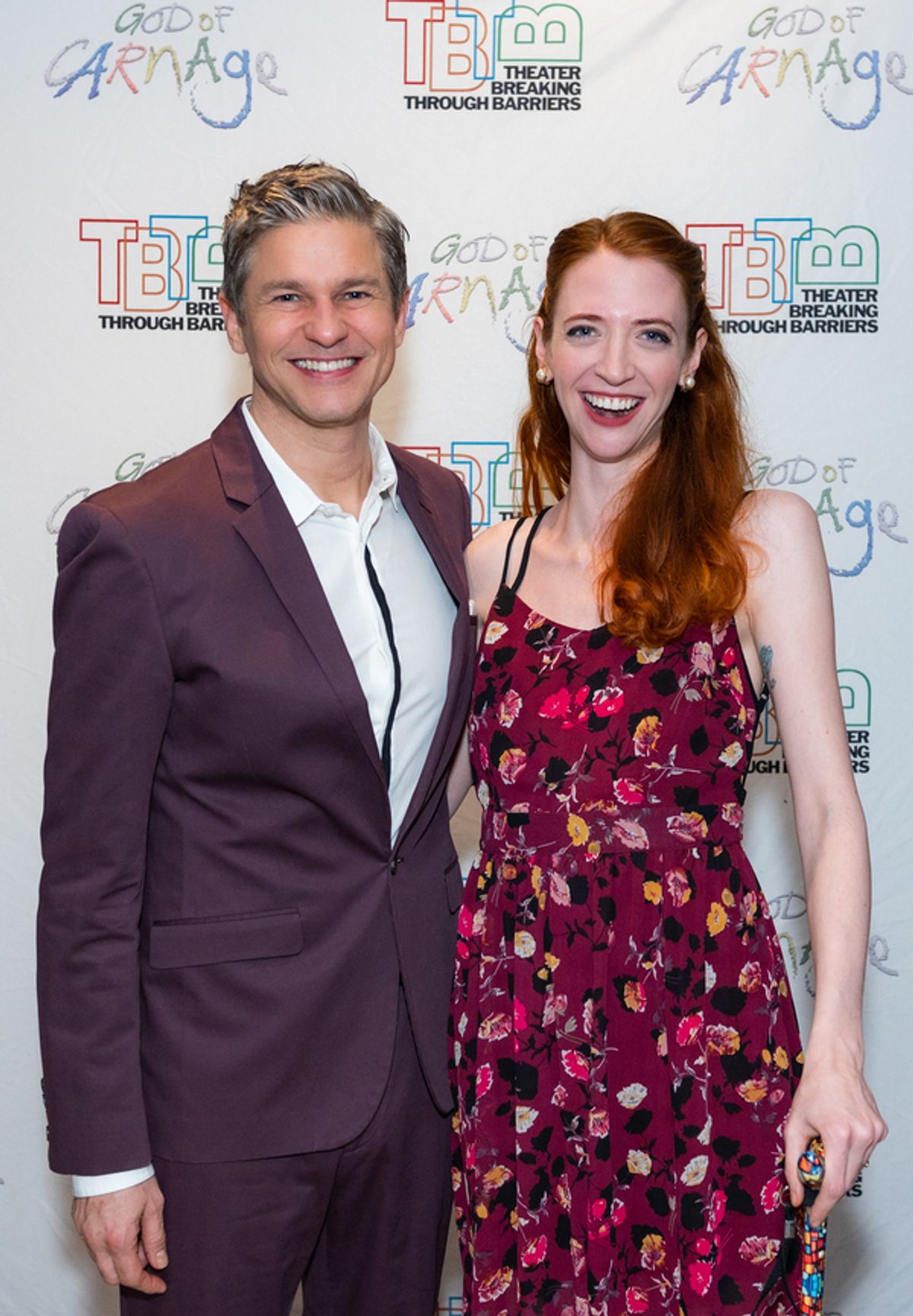 David Burtka and Carey Cox at 