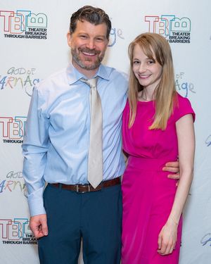 Gabe Fazio and Erin Wilhelmi @ BroadwayWorld Gabe Fazio and Erin Wilhelmi Photo