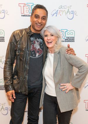 Manu Narayan and Jamie DeRoy @ BroadwayWorld Manu Narayan and Jamie DeRoy Photo