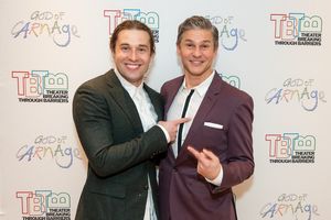 Paul McGill and David Burtka @ BroadwayWorld Paul McGill and David Burtka Photo