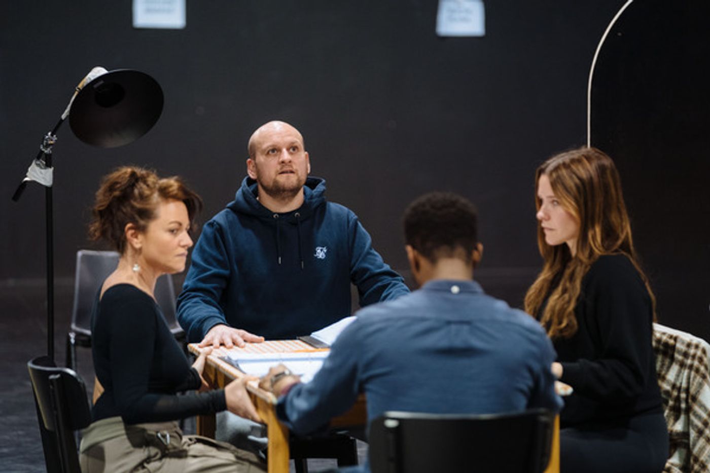 Photos: Inside Rehearsal With the Sixth Cast of 2:22 A GHOST STORY  Image