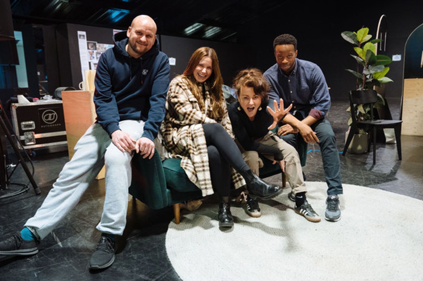 Photos: Inside Rehearsal With the Sixth Cast of 2:22 A GHOST STORY  Image
