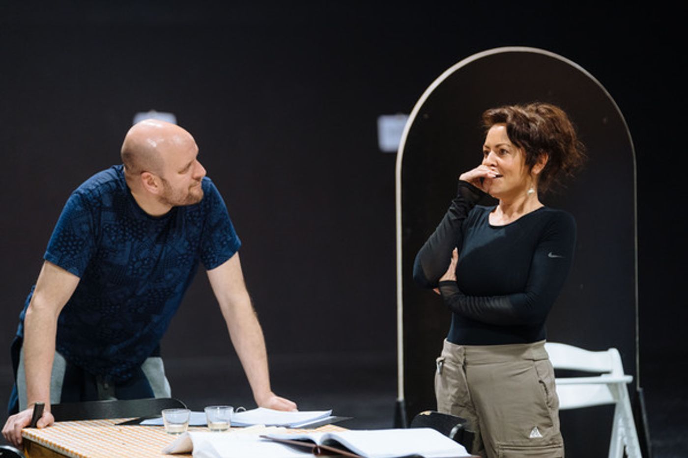 Photos: Inside Rehearsal With the Sixth Cast of 2:22 A GHOST STORY  Image