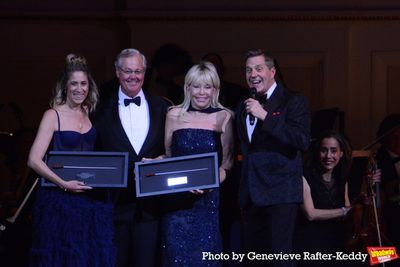 Honorees Tamara Alesi, Jim Read, Patty Read with Steven Reineke Photo