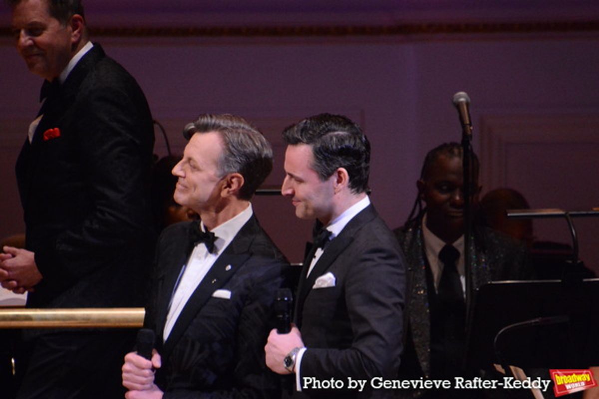 Jim Caruso and Max Von Essen at 