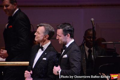 Jim Caruso and Max Von Essen Photo