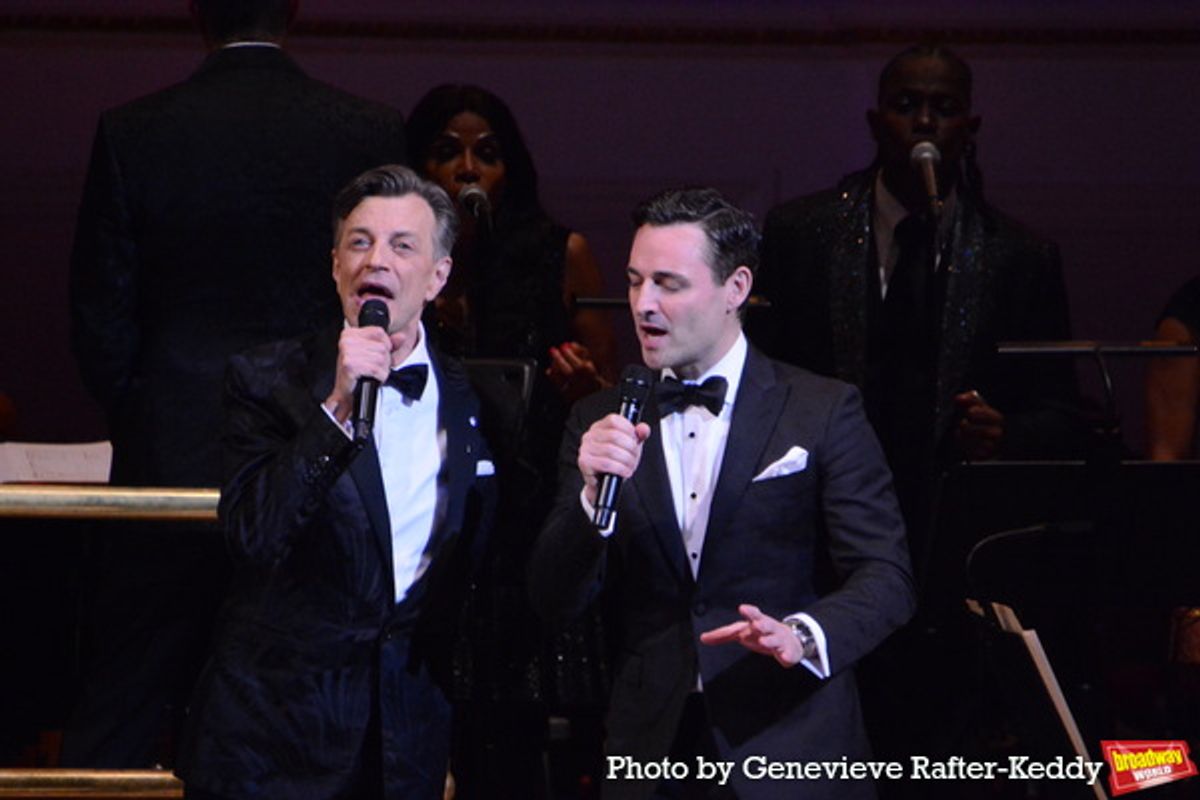 Jim Caruso and Max Von Essen at 