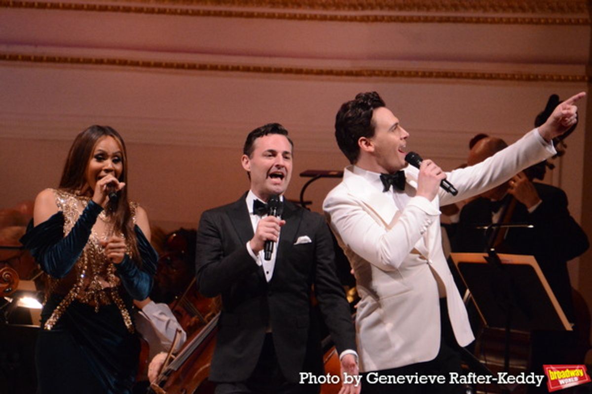 Deborah Cox, Max Von Essen and Erich Bergan at 