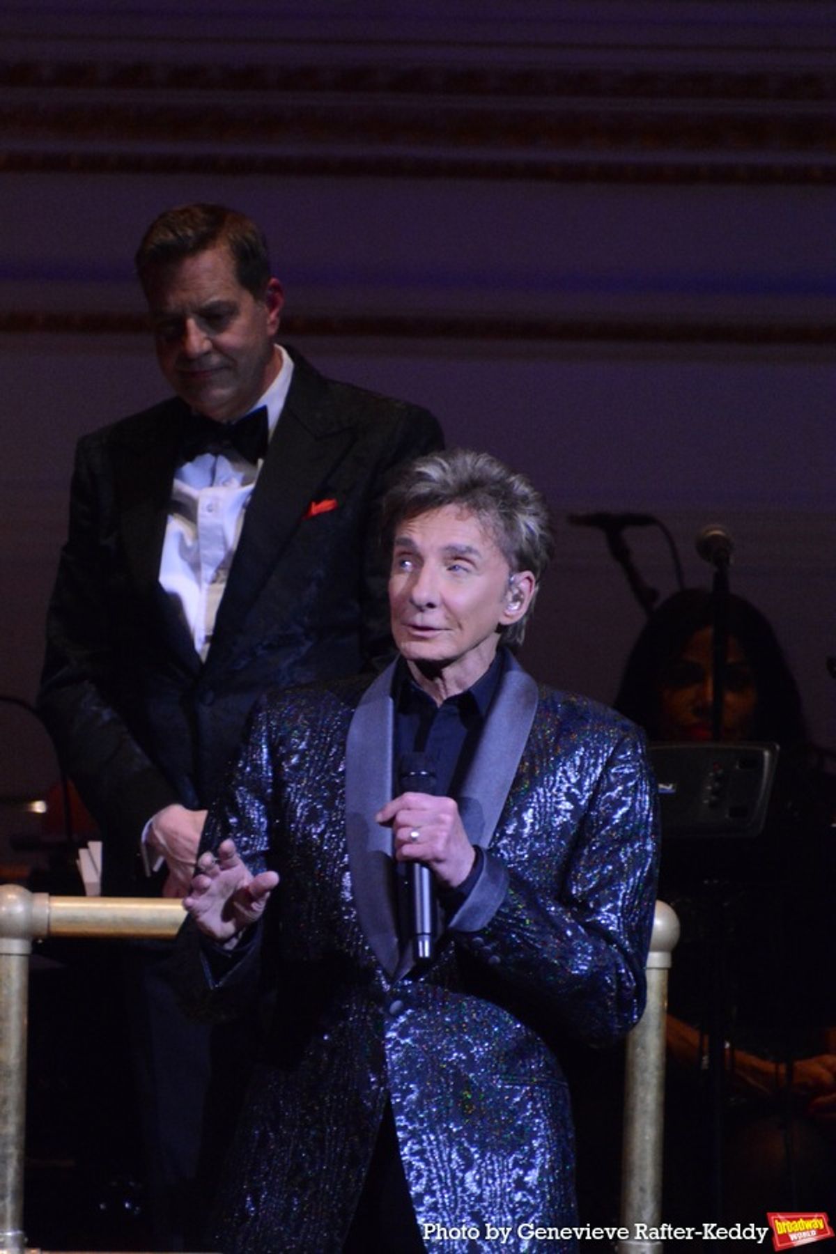 Steven Reineke and Barry Manilow at 