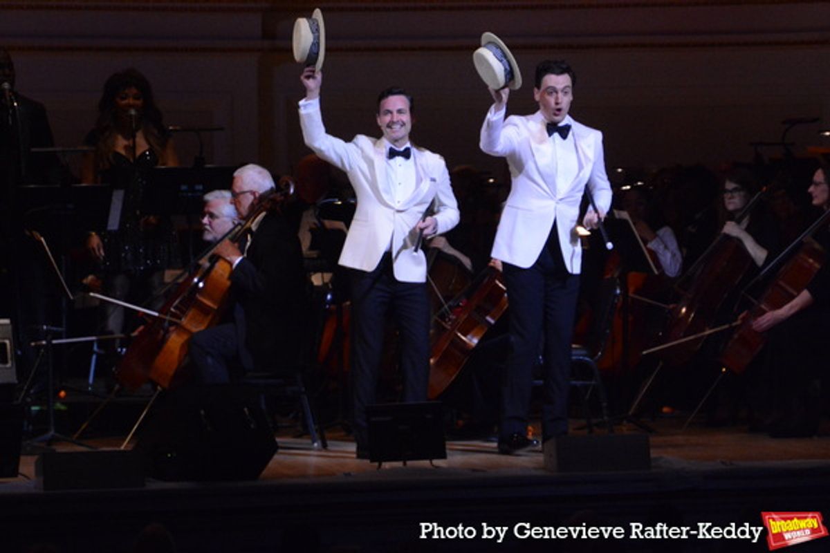 Max Von Essen and Erich Bergen at 