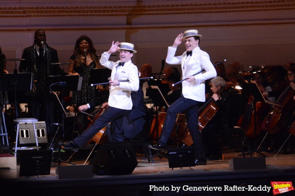 Max Von Essen and Erich Bergen at 