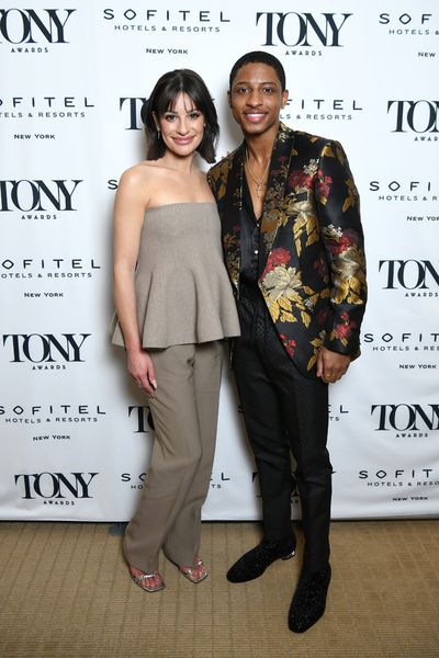  Lea Michele and Myles Frost  Photo