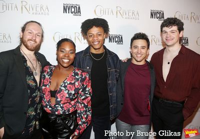 The Cast of "A Beautiful Noise: The Neil Diamond Musical" Devin Richey, Tatiana Lofto Photo