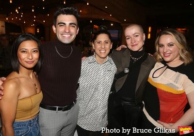 The Cast of "& Juliet" Alaina vi Maderal, Daniel J. Maldonado, jennifer Weber, Bobby  Photo