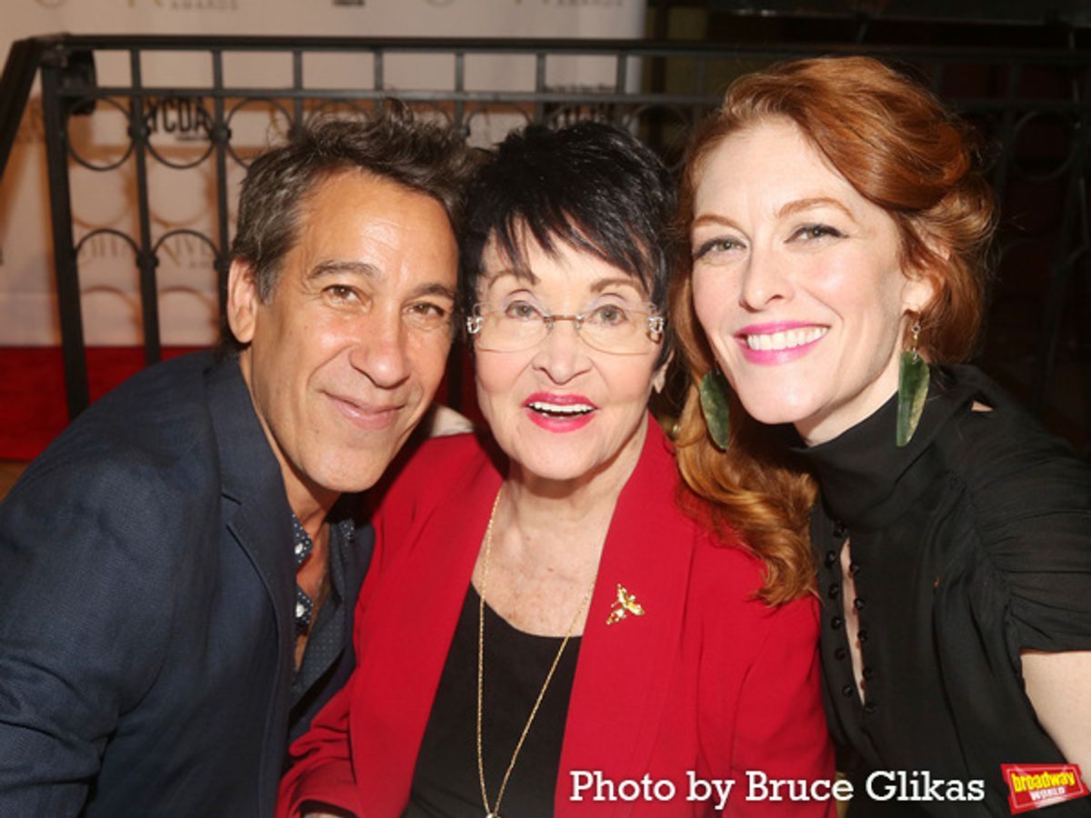 Robert Montano, Chita Rivera and Dylis Croman at 