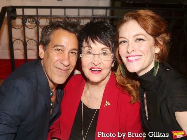 Robert Montano, Chita Rivera and Dylis Croman Photo