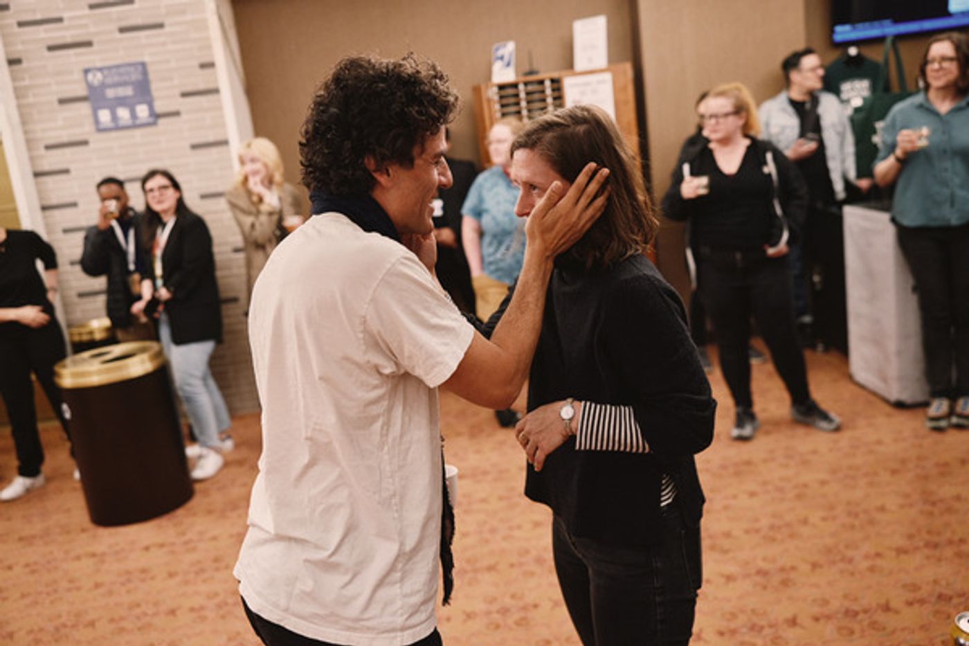 Photos: THE SIGN IN SIDNEY BRUSTEIN'S WINDOW Company Celebrates Their Two Tony Nominations!  Image