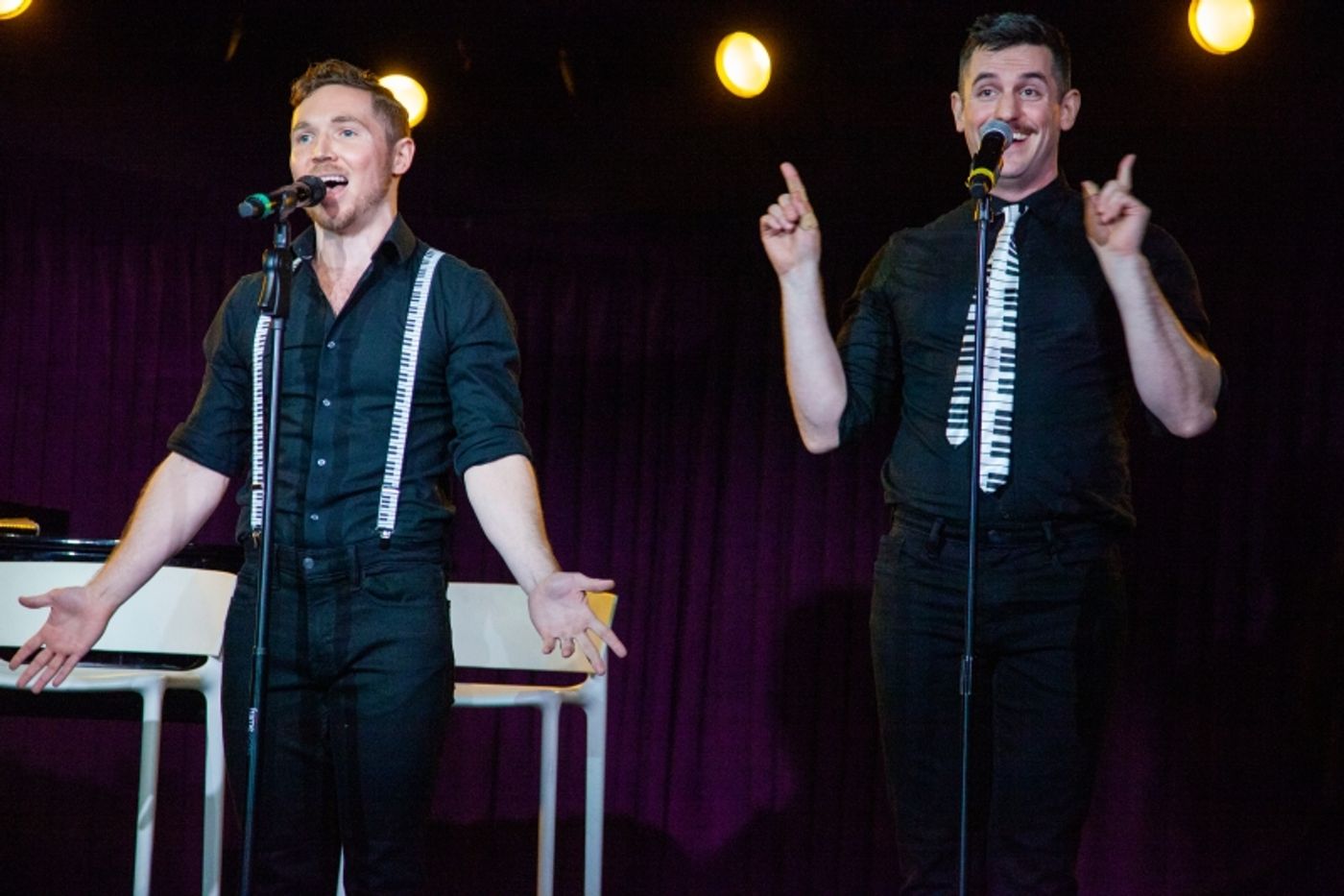 Review: Parodies & Open Relationships! Is Nothing Sacred To THREE MEN & A BABY GRAND at The Green Room 42  Image