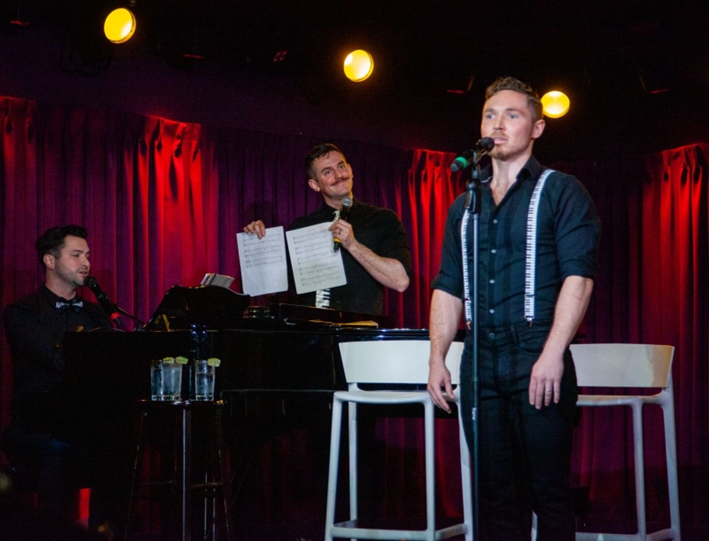 Review: Parodies & Open Relationships! Is Nothing Sacred To THREE MEN & A BABY GRAND at The Green Room 42  Image