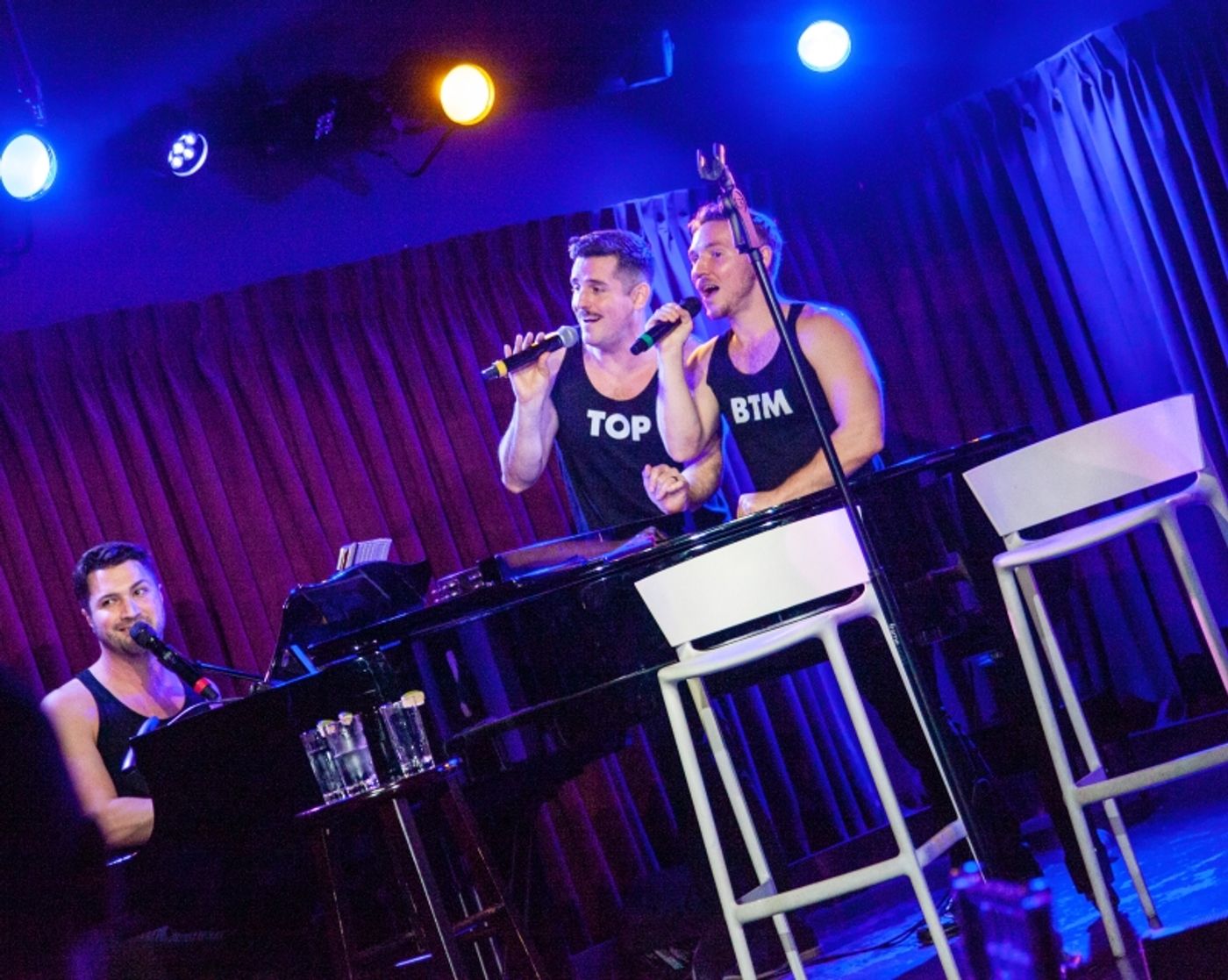 Review: Parodies & Open Relationships! Is Nothing Sacred To THREE MEN & A BABY GRAND at The Green Room 42  Image