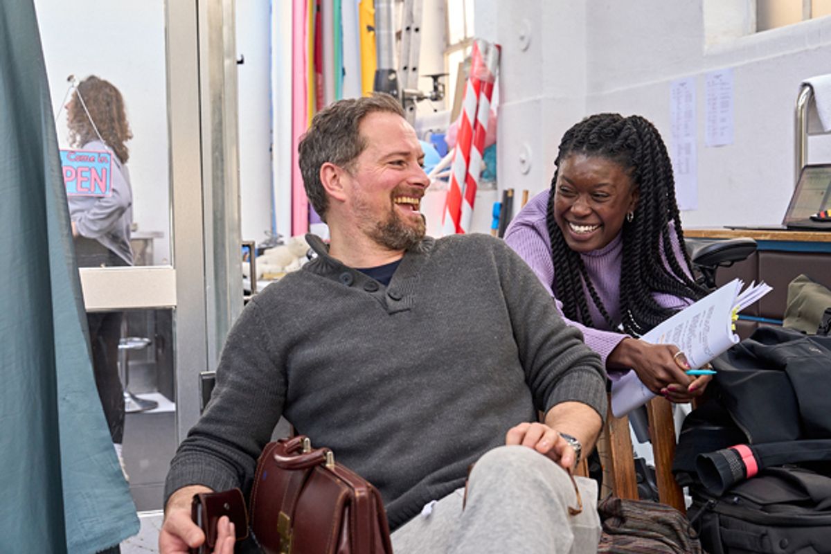 Andrew Langtree and Tanisha Spring at 